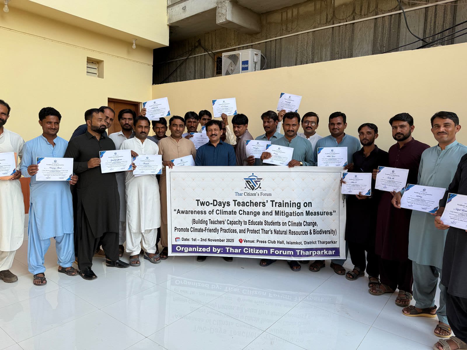 Climate Education programme in Tharparkar schools