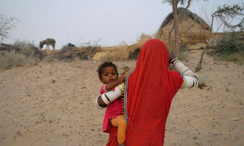 Thar women at water source